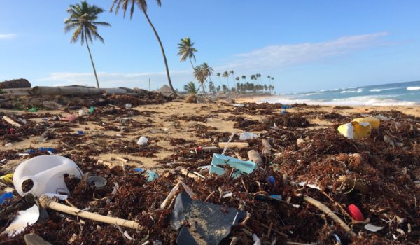 Plastic waste in the world's oceans