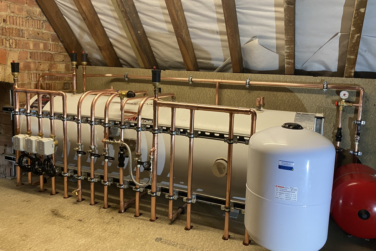 Copper pipes