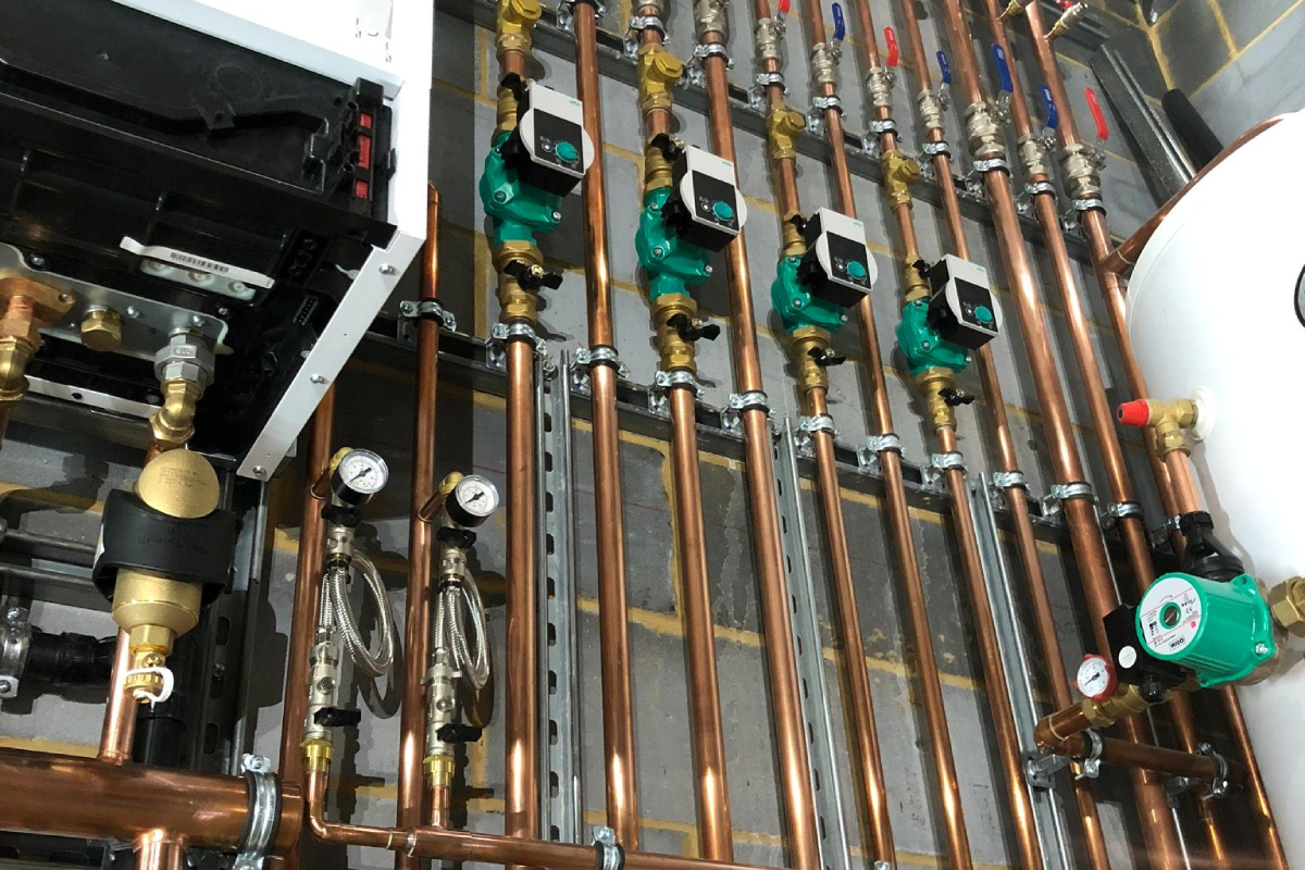 Copper pipes