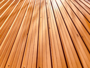 Copper roofing sheets