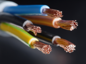 Insulated copper wires